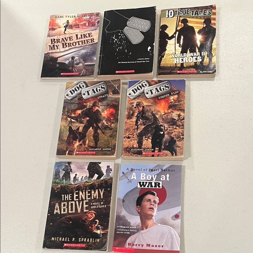7 WWII Chapter Books